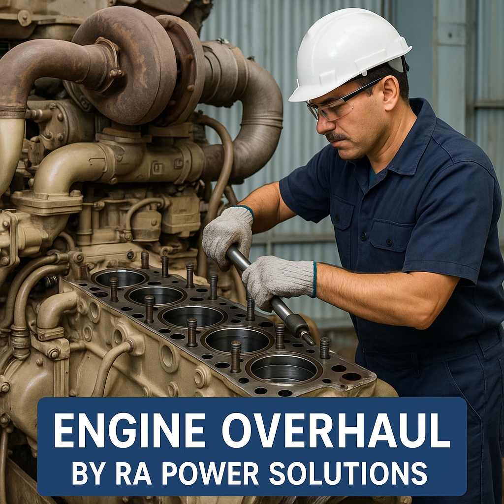 Engine Overhaul and Onsite Diesel Engine Overhaul in Dubai